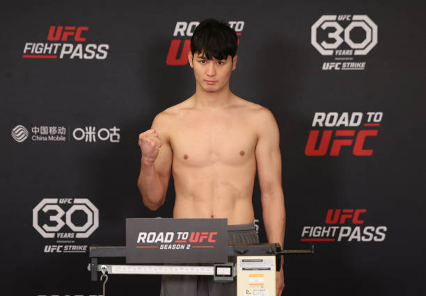 김한슬 Road to UFC 시즌2 웰터급 계체. 사진=TKO