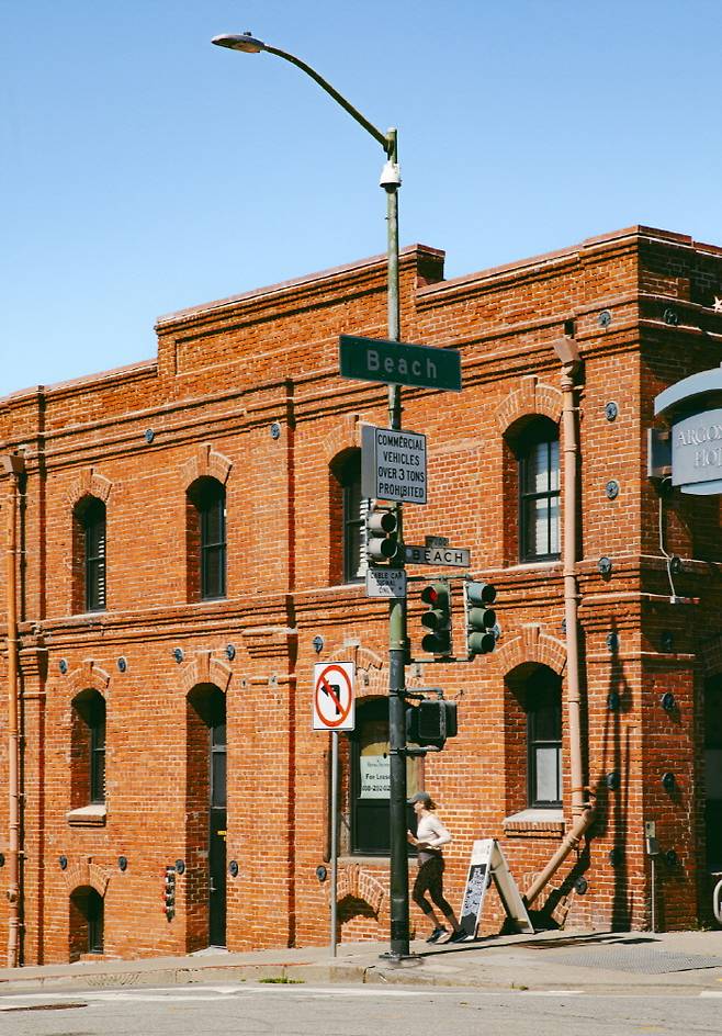 붉은 벽돌 건축물은 샌프란시스코의 또 다른 매력