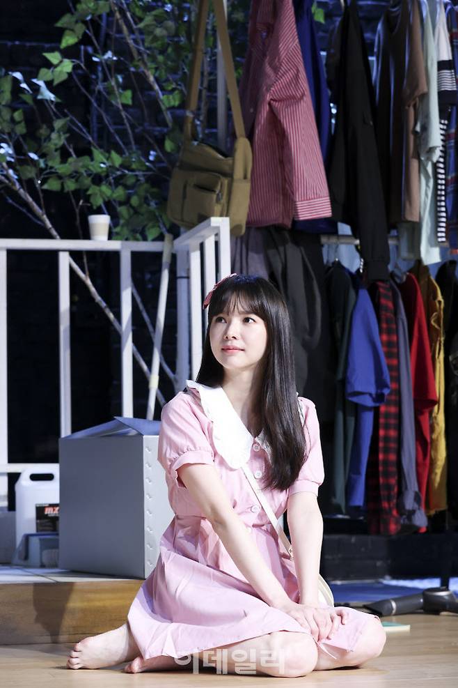 대학로 공간아울에서 이데일리와 인터뷰한 배우 재이(사진=이영훈 기자)