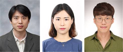 KAIST 연구팀.(왼쪽부터) 전원주 교수, 양은진 박사과정, 김지완 박사과정.(사진=KAIST)