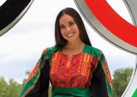 2024 파리 올림픽에 참가한 팔레스타인 수영선수가 올림픽 참가에 대한 의미를 강조했다. [사진출처 = 인스타그램]