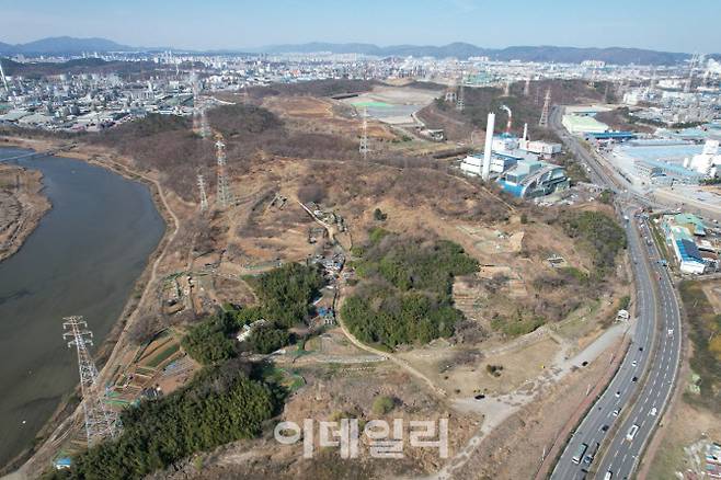 국가지정문화유산 사적으로 지정된 ‘울산 개운포 경상좌수영성’ 전경. (사진=국가유산청)