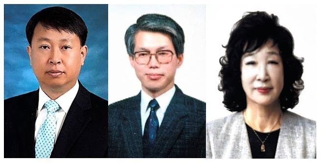 사진 왼쪽부터 최순규, 김기정, 김기숙 씨.(천안시청 제공)