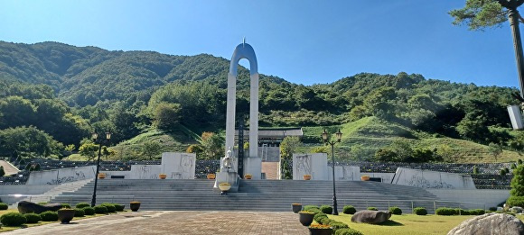 경상남도 산청군 금서면에 자리한 산청·함양사건 추모공원 전경. [사진=경상남도 산청군]