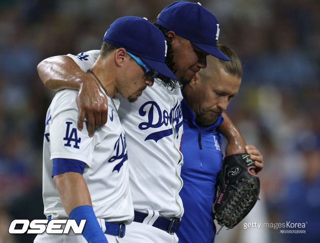 [사진] LA 다저스 우완 불펜 브루스더 그라테롤. ⓒGettyimages(무단전재 및 재배포 금지)