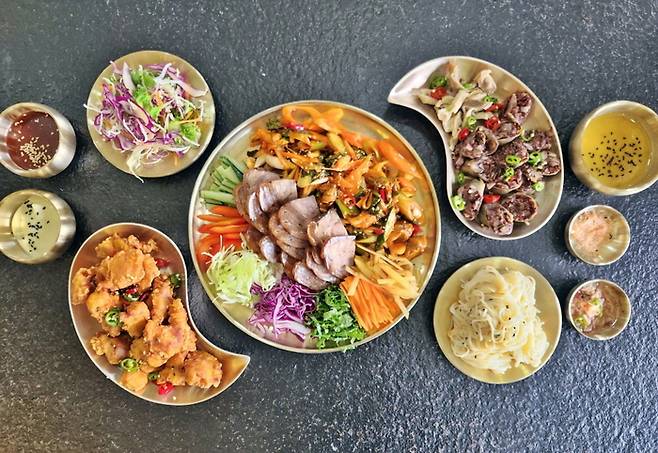 제스파힐스CC ‘스파힐스’ 셰프 특선. 풀무원푸드앤컬처 제공