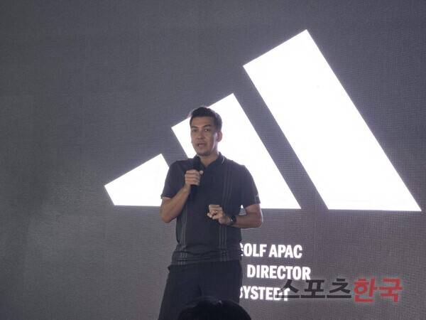 토모 바이스테드 아디다스골프 APAC 사장. ⓒ조민욱 기자
