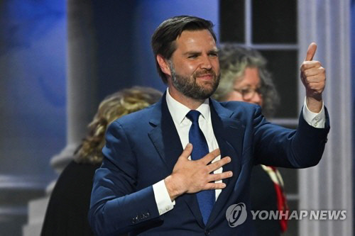 미국 공화당 부통령 후보인 J.D.밴스 오하이오주 상원의원. AFP 연합뉴스