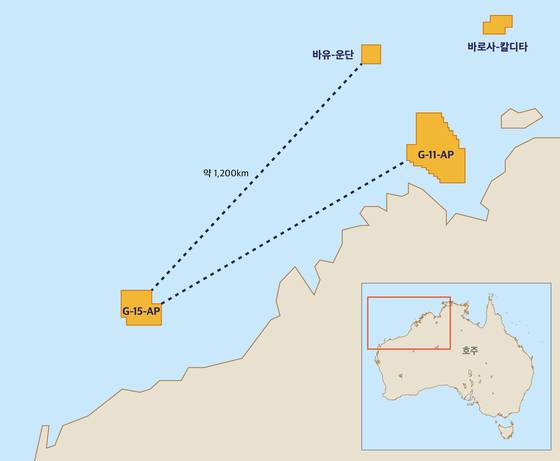 The location of the G-15-AP offshore site [SK EARTHON]