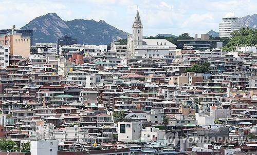 서울 용산구 후암동 일대 빌라 단지 모습 [연합뉴스 자료사진]