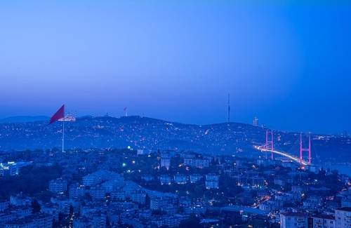 객실에서 보이는 보스포루스 해협 [사진/성연재 기자]