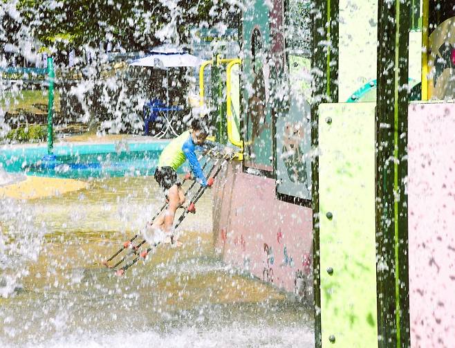 시흥 옥구공원 물놀이장/사진-시흥시