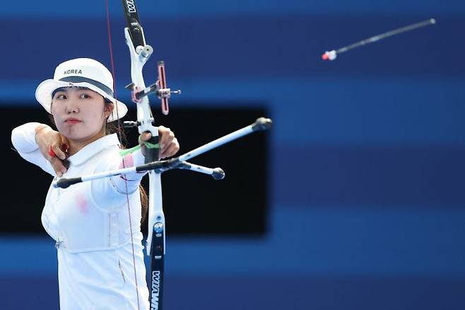 조준 중인 남수현 선수. 사진=연합뉴스