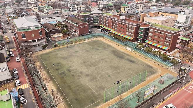 [계룡=뉴시스]계룡 엄사초등학교 전경. 2024. 08. 09  *재판매 및 DB 금지