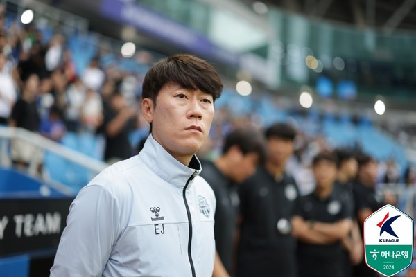 김은중 수원FC 감독. 한국프로축구연맹 제공