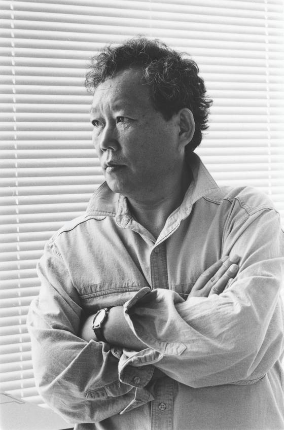 생전의 이승조(1941~1990) 작가. [사진 황인]