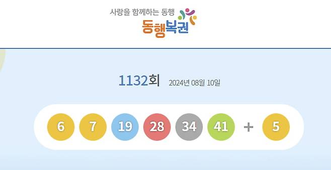 사진=동행복권 홈페이지 캡처
