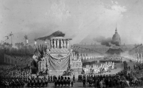 나폴레옹 장례식 모습