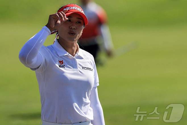 2024 파리 올림픽에서 공동 4위에 오른 양희영. ⓒ AFP=뉴스1