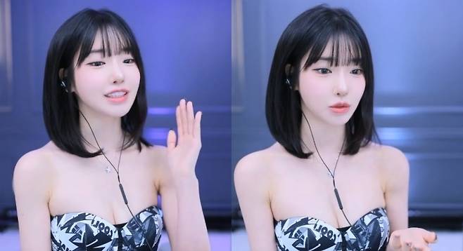 과즙세연 아프리카TV 라이브 방송 캡처