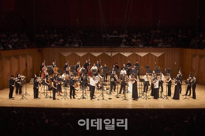 지난 7월 12일 서울 서초구 예술의전당 콘서트홀에서 열린 고잉홈프로젝트 ‘베토벤 전곡 시리즈 2’ 공연의 한 장면. (사진=고잉홈프로젝트)