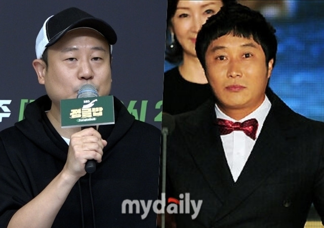 왼쪽부터 김진호 PD, 김병만 / 송일섭 기자(andlyu@mydaily.co.kr)