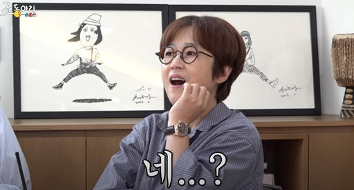 김용만이 송은이를 멘토라고 소개했다. 유튜브 채널 '조동아리' 캡처