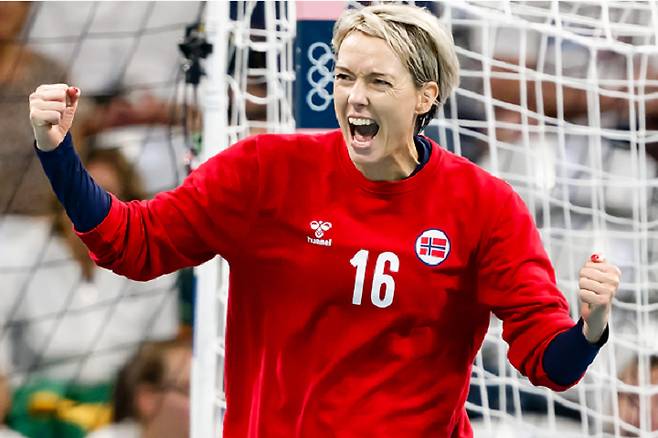 2024 파리 올림픽 여자 핸드볼 MVP에 선정된 카트리네 룬데 골키퍼