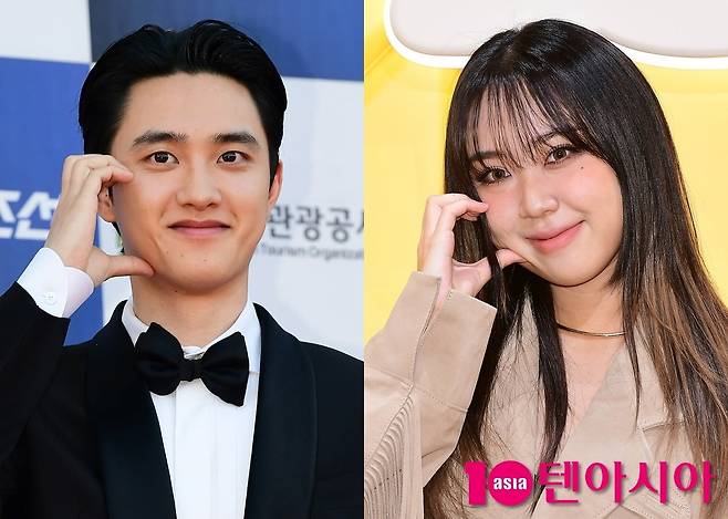 도경수, 이영지/ 사진=텐아시아 사진 DB