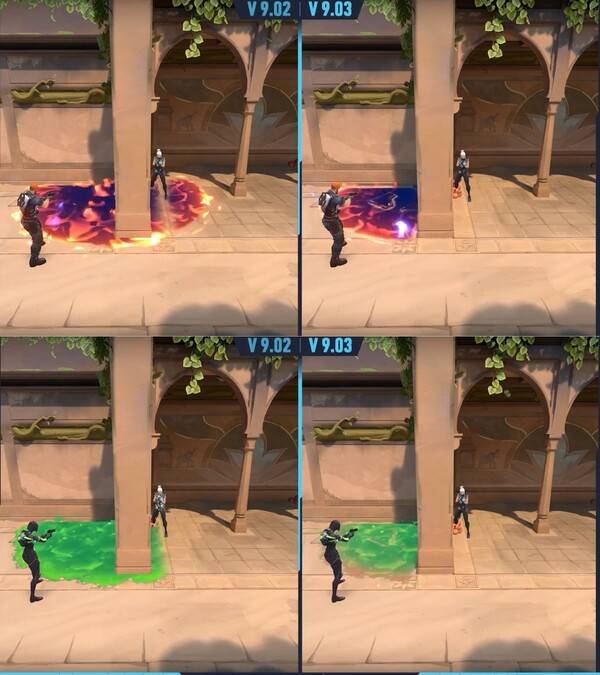 - 몰리 스킬이 벽을 통과하지 못하게 변경되어 높은 정확도가 요구된다&nbsp;