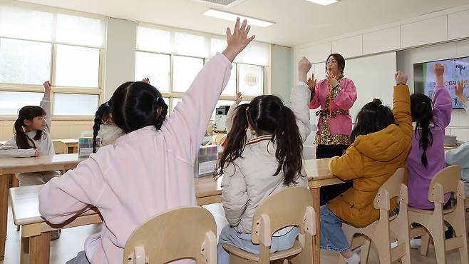 2024년 1학기 늘봄학교 운영 모습 [연합뉴스 자료사진]