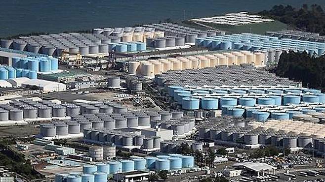 일본 후쿠시마 제1원자력발전소 사진=EPA/연합뉴스