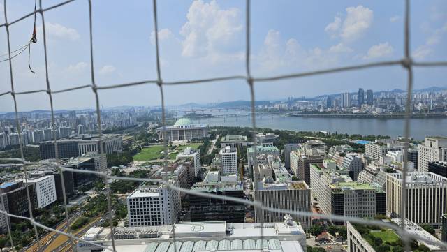 '서울달'이 상공 130m에 도달하면 국회의사당 일대를 내려다볼 수 있다.