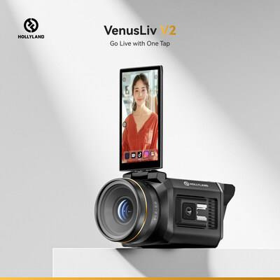 Hollyland's new live-streaming camera, the VenusLiv V2