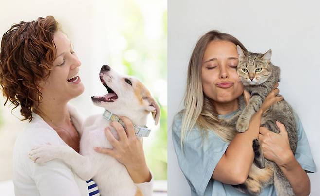 고양이를 키우는 캣맘(cat mom), 개를 키우는 독맘(dog mom)에 따라 성향 차이가 있다는 사실을 아는가. 고양이를 키우는 사람들이 개를 키우는 사람들보다 더 신경질적인 성격을 보인다는 연구결과가 나왔다. [사진=게티이미지뱅크]