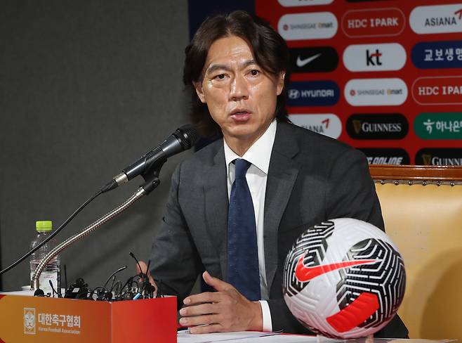 홍명보 축구 대표팀 감독. /뉴스1