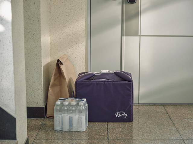 컬리 새벽배송 모습. 컬리 제공