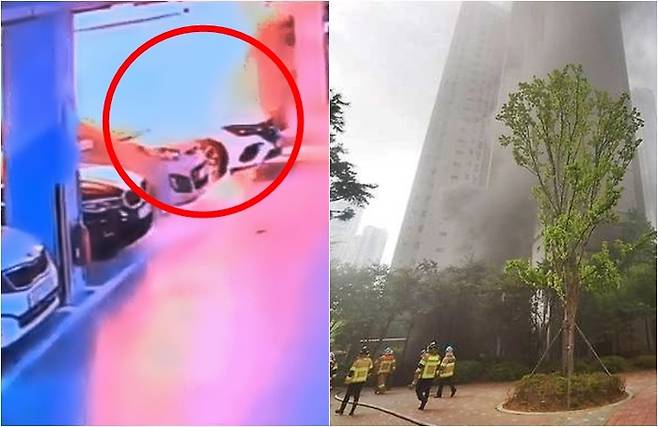 인천 아파트 화재 자료 사진 [사진출처=연합뉴스]