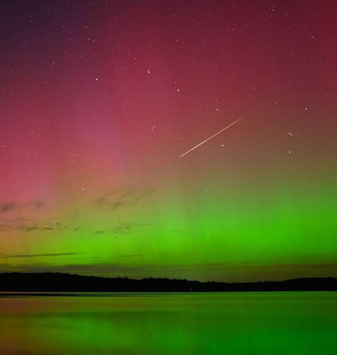 유성 보레알리스. /미국항공우주국(NASA)