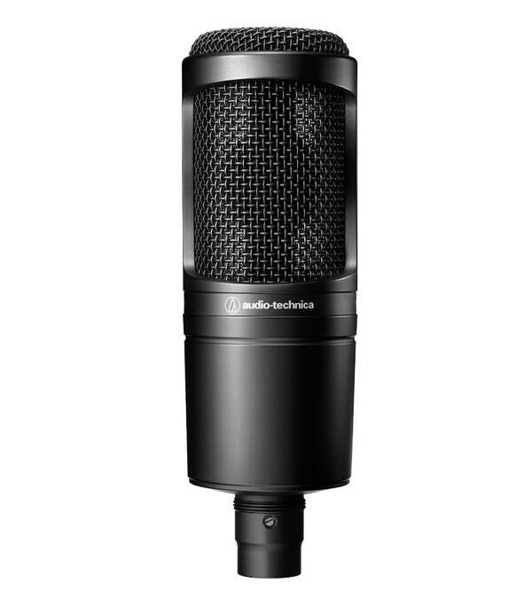 오디오테크니카 AT2020 [사진=오디오테크니카 홈페이지]
