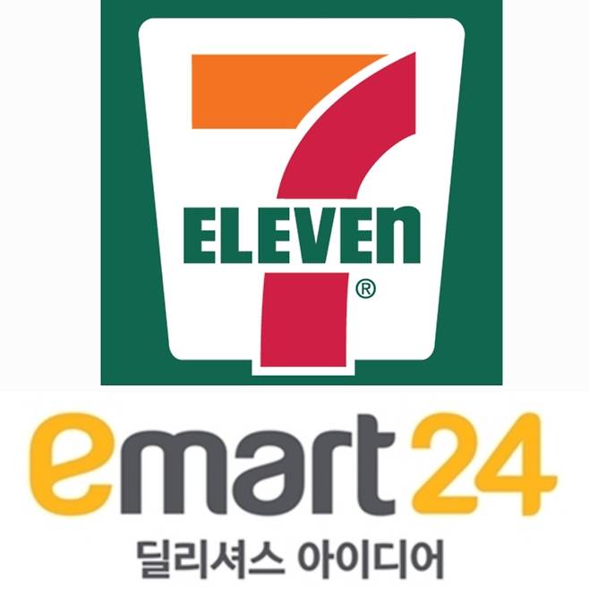 세븐일레븐·이마트24 CI