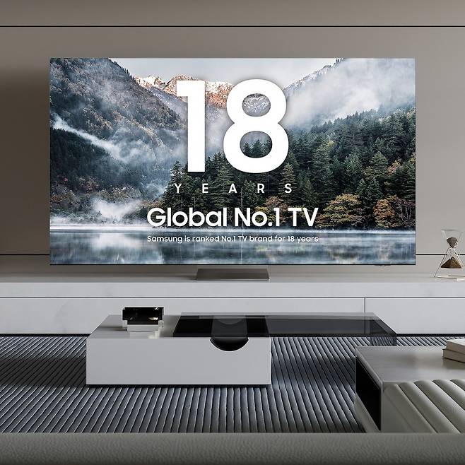 Neo QLED 8K (QND900) 인테리어 컷. 사진=삼성전자