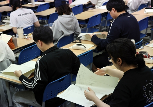 입시생들. 이 기사와 직접적 연관 없음. [사진 출처 = 연합뉴스]