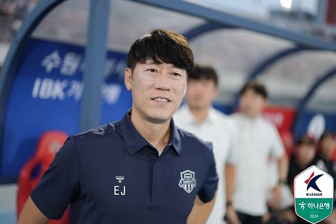 수원FC 김은중 감독. 사진 | 한국프로축구연맹