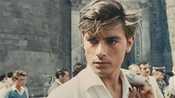 알랭 들롱 <태양은 가득히> 한 장면