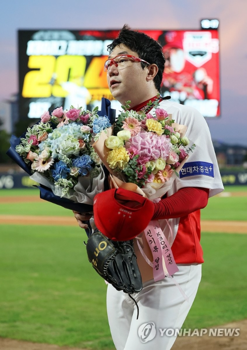 '대투수' 양현종, KBO 역대 최다 탈삼진 2049 달성