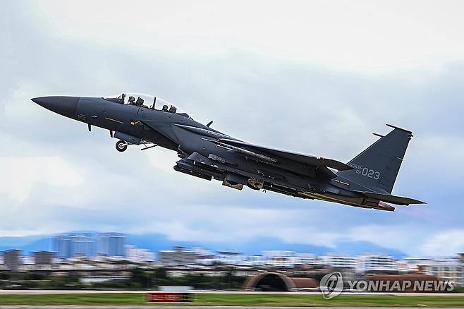 F-15K 전투기 [공군 제공. 재판매 및 DB 금지]