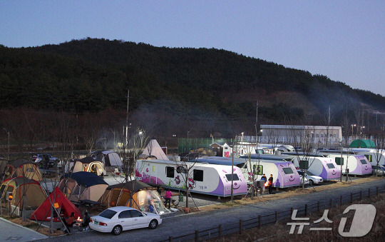 대구 달성군 구지오토캠핑장(대구 달성군 제공)