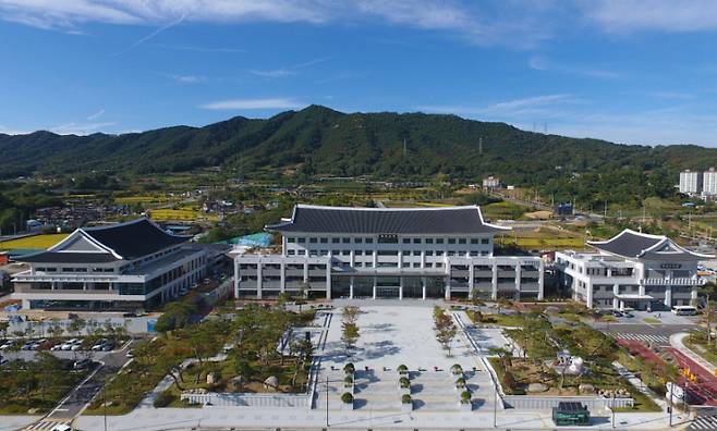 예천군청 전경. 예천군 제공