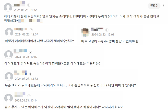 기사 댓글 캡처